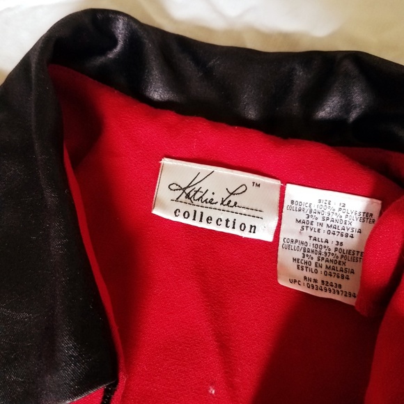 "The Nanny" style 90s red peplum jacket - Picture 3 of 4